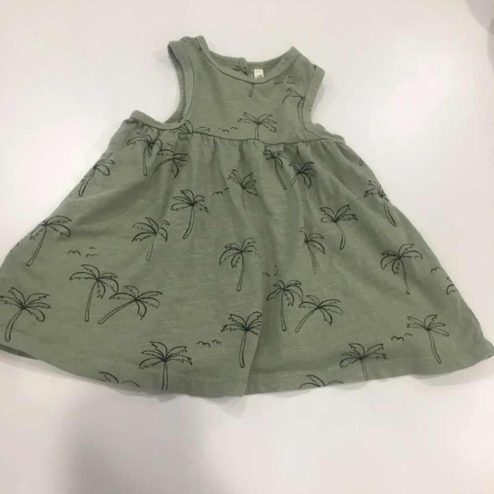 Rylee + Cru Palm Tree Dress